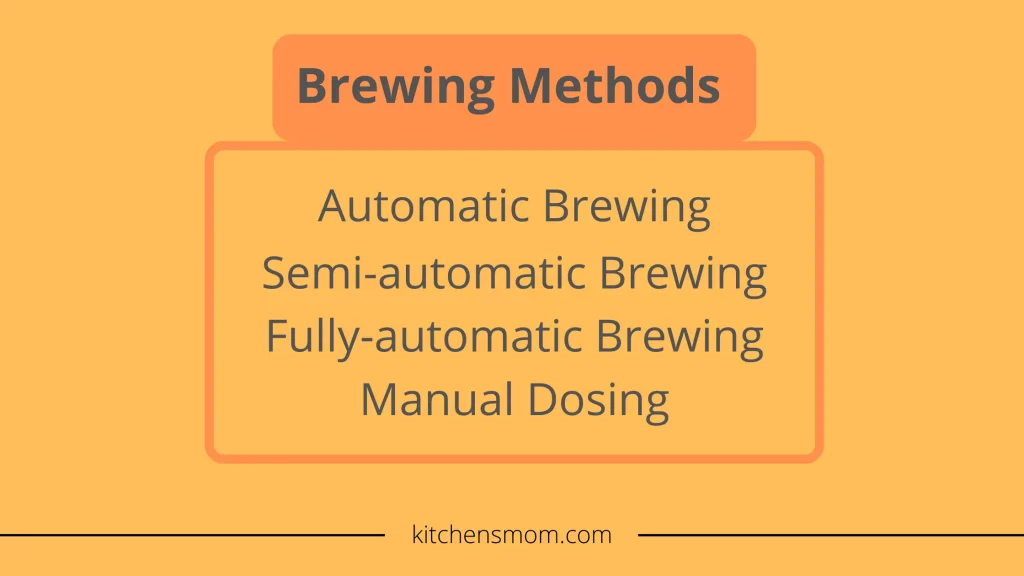 Brewing Methods