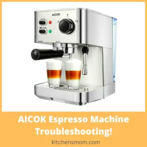 AICOK Espresso Machine Troubleshooting