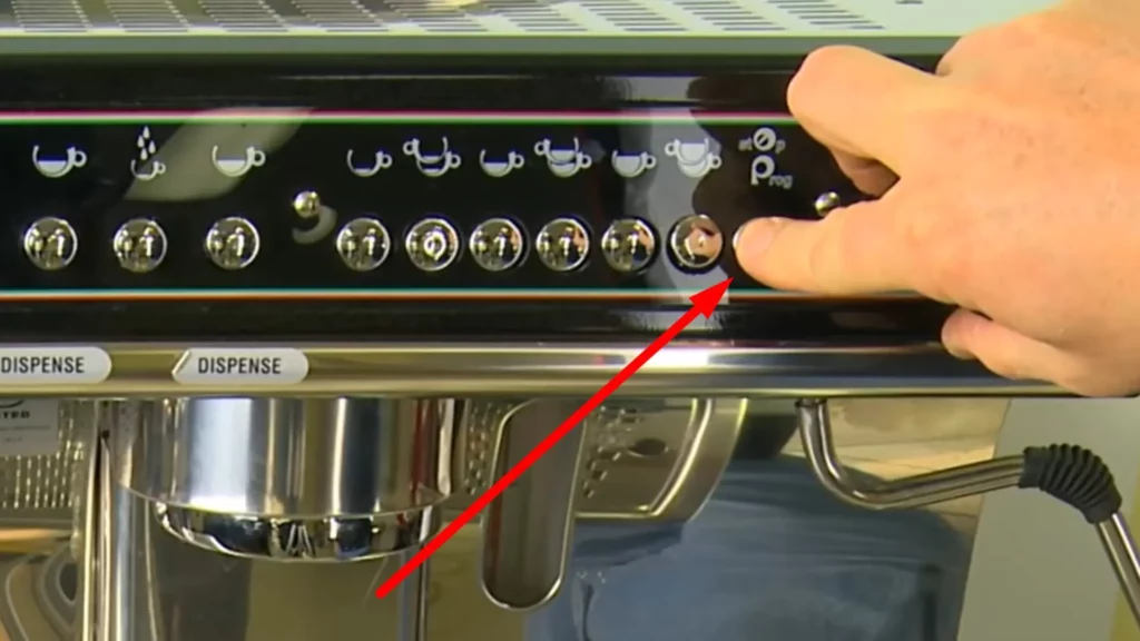 Astoria Gloria Espresso Machine Program Panel Button