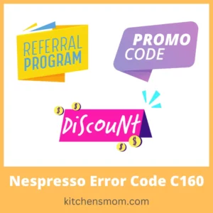 Nespresso Error Code C160