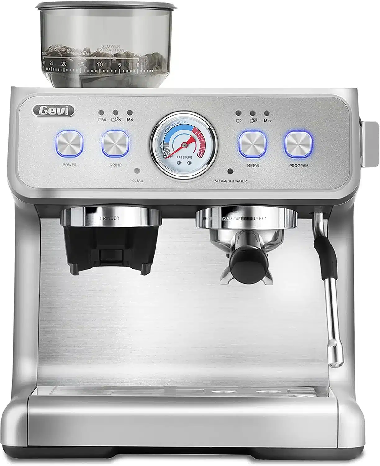 Gevi 20 Bar Semi Automatic Espresso Machine