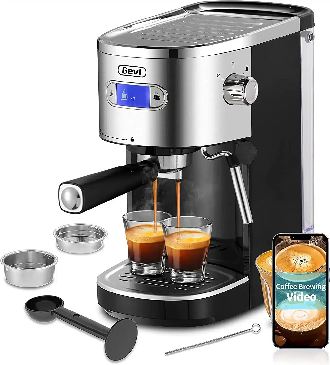 Gevi 5400 Espresso Machines - 20 Bar